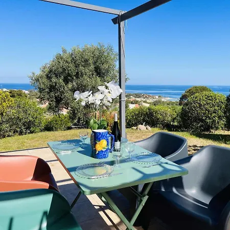 Climatise A Avec 2 Terrasses, Parking Et Proche Plage - Fr-1-63-328 Apartmán Lumio (Corsica)