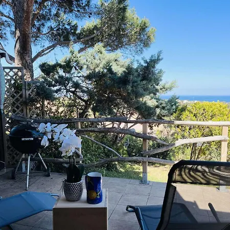 Climatise A Avec 2 Terrasses, Parking Et Proche Plage - Fr-1-63-328 Lumio (Corsica)
